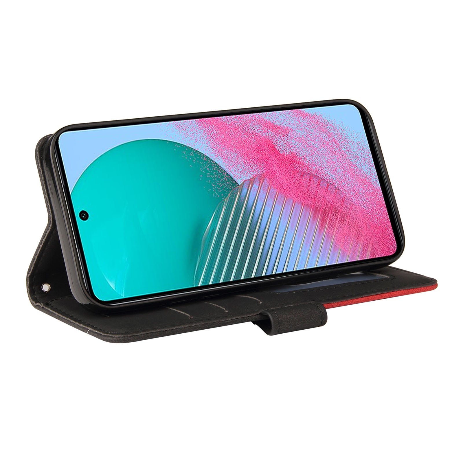 KT Leather Series-1 For Samsung Galaxy M54 5G / F54 5G PU Leather Wallet Case Dual-color Splicing Stand Cover KT Leather Series-1 For Samsung Galaxy M54 5G / F54 5G PU Leather Wallet Case Dual-color Splicing Stand Cover